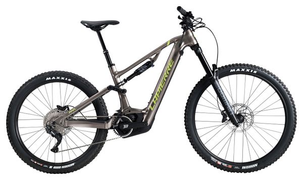 VTT Electrique Tout-Suspendu Lapierre Overvolt AM 5.6 Shimano Cues 10V 625Wh MX (29/27.5'') Gris 2024