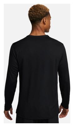 Nike UV Miler Trui met lange mouwen Zwart Heren
