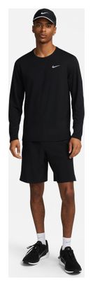 Nike UV Miler Trui met lange mouwen Zwart Heren