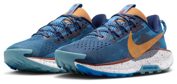 Chaussures Trail Nike Pegasus Trail 5 Bleu/Orange Femme