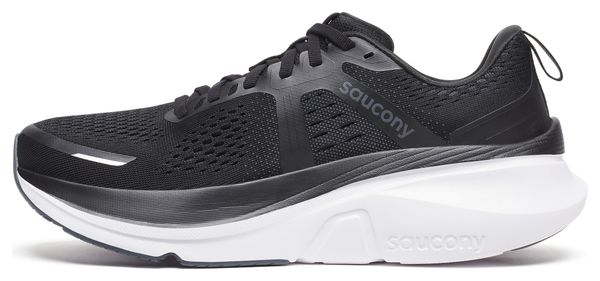 Saucony Guide 18 Running Shoes Large Black/White Uomo