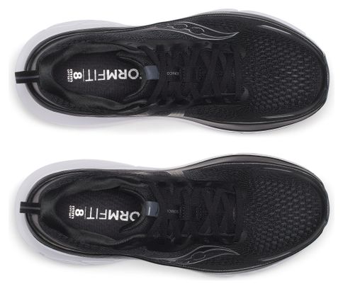 Saucony Guide 18 Running Shoes Large Black/White Uomo