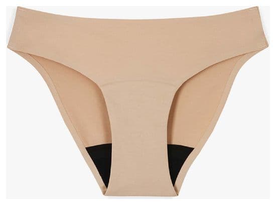 Culotte Menstruelle - Flux moyen  - Beige