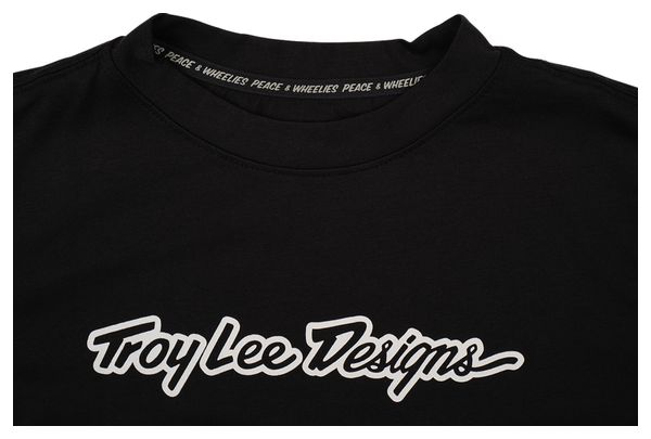 Troy Lee Designs Skyline Ride Youth Maglia a maniche corte Nero