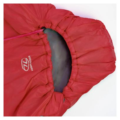 Sac de couchage momie Highlander Zeta 100 Scarlet Red 10°C - Rouge
