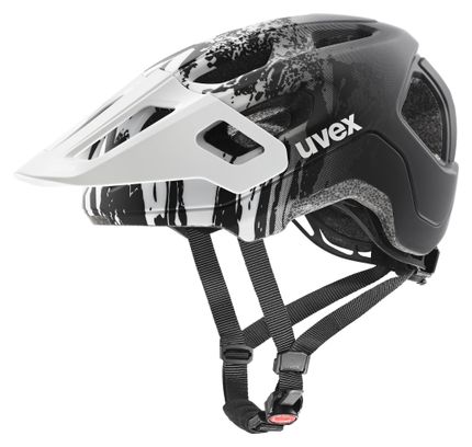 Uvex React Jr MTB kinderhelm Wit/Zwart