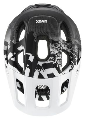 Uvex React Jr MTB kinderhelm Wit/Zwart