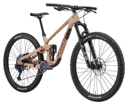 Kona Process 134 CR Full Suspension MTB Sram 12S 29'' Toffee Brown