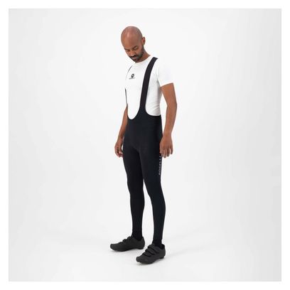 Lange Velo Radhose mit Bretelless mit Haut Rogelli Essential - Herren - Schwarz