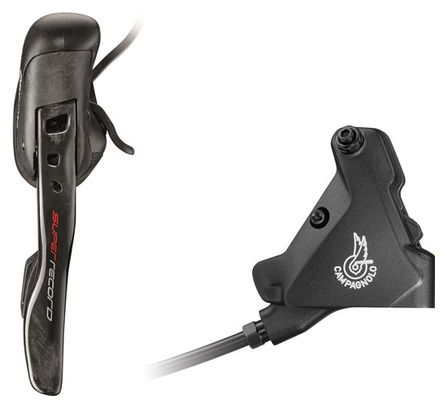 Campagnolo Hydraulic Rear Brakeset Right Lever Campagnolo Super Record EPS Disc 140 mm Black