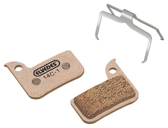 Pair of Elastic Metal Brake Pads For Sram Red / Road