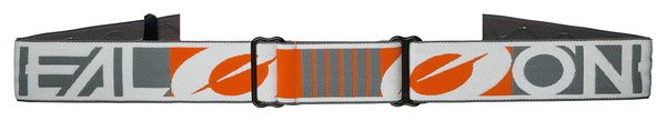 Lunettes de Proetection O'Neal Duplex B-10 V.24 Blanc/Gris/orange
