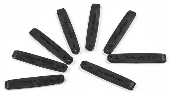 Set of 8 TechnoMousse Black Tire Changers