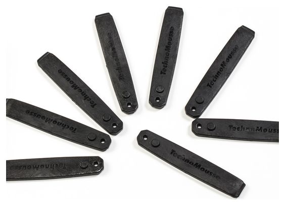 Set of 8 TechnoMousse Black Tire Changers