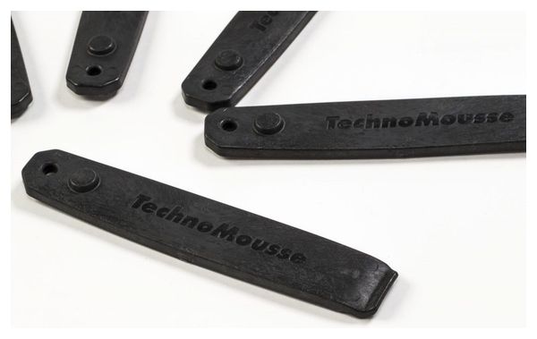 Set of 8 TechnoMousse Black Tire Changers
