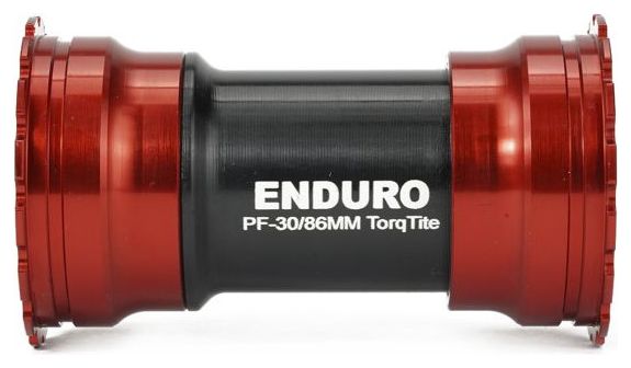 Enduro Lagers Trapasbehuizing voor BB386 en Cranksets 30mm Rood