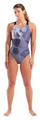 Arena Depth Women's Purple/Black Swimsuit