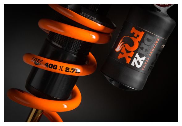 Fox Racing Shox DHX2 Werks-TiN-HSC / LSC-Stoßdämpfer - HSR / LSR 2020 (keine Feder)