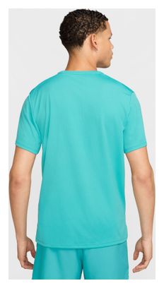 Heren Nike Dri-Fit UV Miler Jersey met korte mouwen Blauw