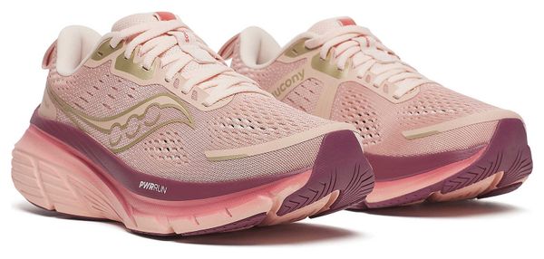 Chaussures Running Saucony Guide 18 Rose Femme