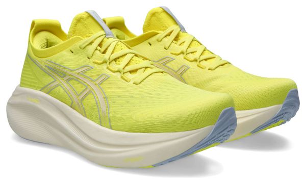 Asics Gel-Nimbus 27 hardloopschoenen geel heren