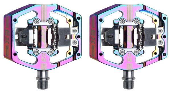 Pedales HT Components X3E Oil Slick