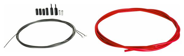 Shimano Optislik Gear Casing - Red 2m