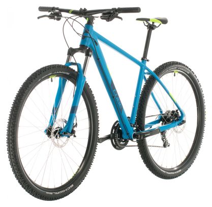 Cube MTB Hardtail Aim Shimano 8s 29'' Blue / Green 2020