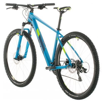Cube MTB Hardtail Aim Shimano 8s 29'' Blue / Green 2020