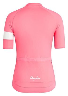 Rapha Core Pink Damestrui met korte mouwen