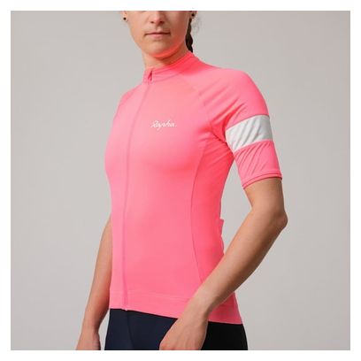 Rapha Core Pink Damestrui met korte mouwen