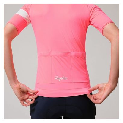 Rapha Core Women's Short Sleeve Jersey Pink