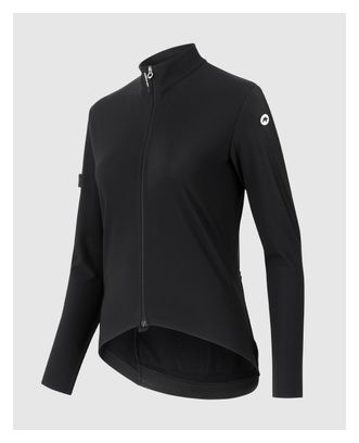 Langarmtrikot Damen Assos GT Spring Fall C2 Schwarz