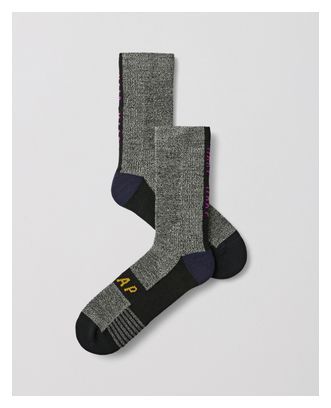 Maap  Alt_Road MerinoSocks Negro