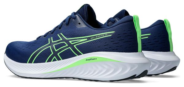 Chaussures de Running Asics Gel Excite 10 Bleu Vert