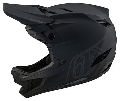 Troy Lee Designs D4 Composite Mips Grey/Black full-face helmet