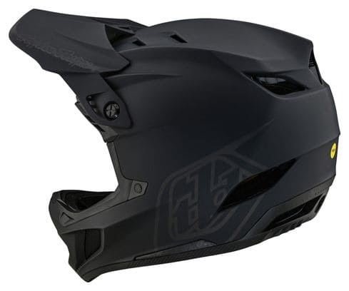 Troy Lee Designs D4 Composite Mips Grey/Black full-face helmet