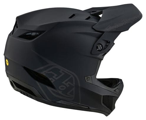 Troy Lee Designs D4 Composite Mips Grey/Black full-face helmet