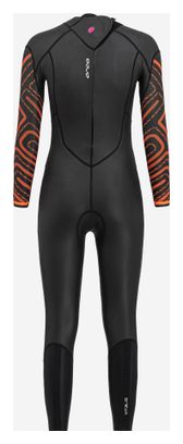 Traje de neopreno Orca Vitalis <p>Breast Stroke</p>para mujer Negro / Naranja