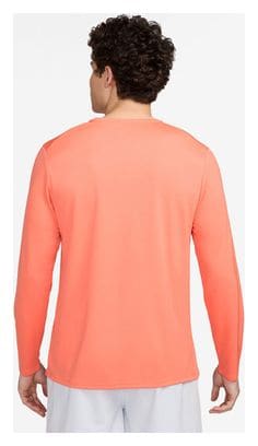 Nike Dri-Fit UV Miler Orange Homme long sleeve jersey