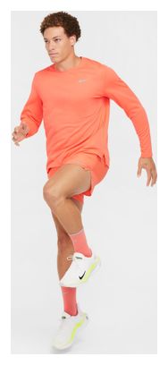 Nike Dri-Fit UV Miler Orange Homme long sleeve jersey