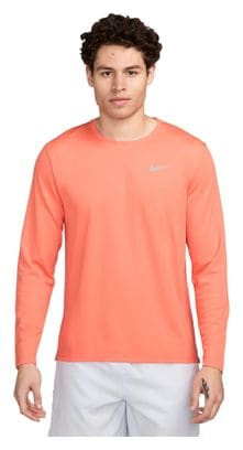 Nike Dri-Fit UV Miler Orange Homme long sleeve jersey