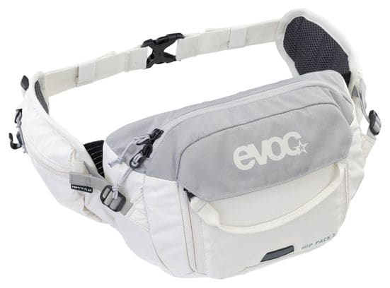 Evoc Hip Pack 3L Hydro Riem + 1,5L Waterzak Grijs