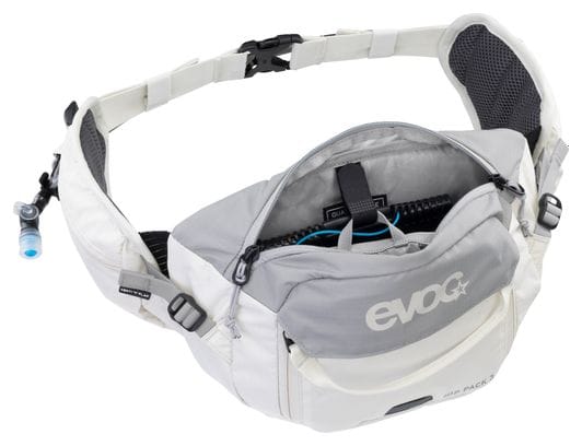 Evoc Hip Pack 3L Hydro Riem + 1,5L Waterzak Grijs