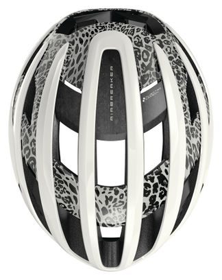 Abus AirBreaker 2.0 Leopard Weiß – Straßenhelm
