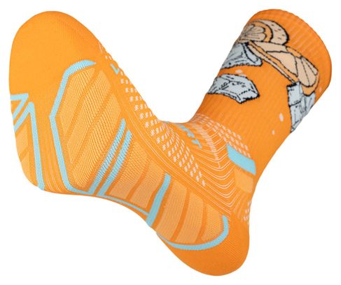 Calzini BV Sport Trail Ultra Nutrisocks Spritz Collector Arancione