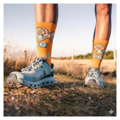 Calzini BV Sport Trail Ultra Nutrisocks Spritz Collector Arancione
