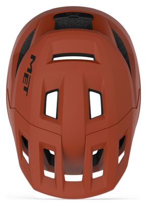 Met Shelter MTB Casco Marrone