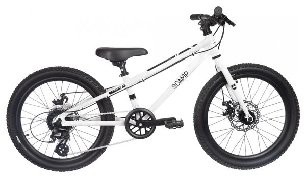 SCAMP Tallfox 20 'Shimano 8V Kinderfahrrad Weiß