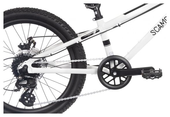 SCAMP Tallfox 20 'Shimano 8V Kinderfahrrad Weiß